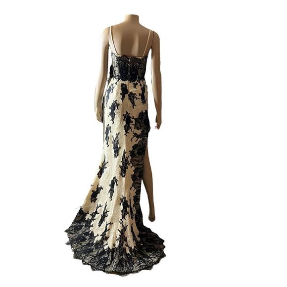 NWT Terani Couture Lace Sweetheart Gown Prom - Picture 8 of 16